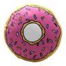 Almofada Donuts Rosquinha Simpsons 33x33 cm Veludo - 1
