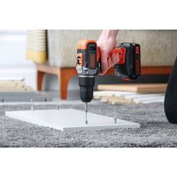 Parafusadeira/furadeira de Impacto À Bateria 20v Black Decker Bcd704c1 - Bivolt - 6