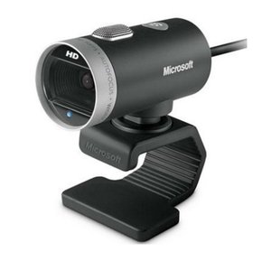 Webcam 1.0Mp Microsoft Lifecam Cinema Hd 720P Tira Fotos