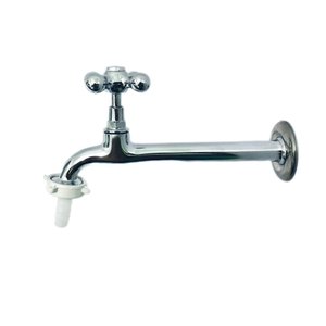 Torneira Reta Pia 18 cm com Bico União C-33