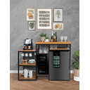 Ver imagem 2 de Aparador Cervejeira Adega Ferro Estilo Industrial com Apoio Café Mdf