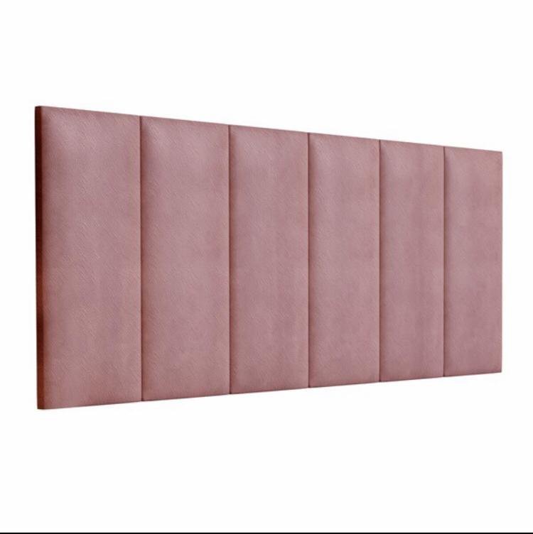 Cabeceira Cama Box Casal Espumada 140cm: Rose