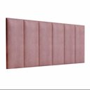 Ver imagem 1 de Cabeceira Cama Box Casal Espumada 140cm: Rose