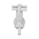 Ver imagem 2 de Torneira Pvc para Tanque-maquina Cross Branca 1-2" - Tigre