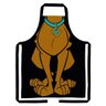 Avental algodao Scooby doo body preto - 1