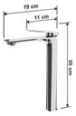 Ver imagem 6 de Torneira Misturador para Banheiro 100% Metal Premium Alta Atenas Cromado