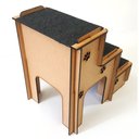 Ver imagem 5 de Escada Pet em Mdf 6mm Cachorros e Gatos com Carpete Antiderrapante