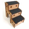 Escada Pet em Mdf 6mm Cachorros e Gatos com Carpete Antiderrapante - 1
