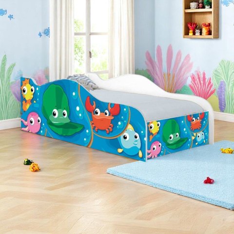 Cama Mobili Infantil Fundo do Mar Peixinhos