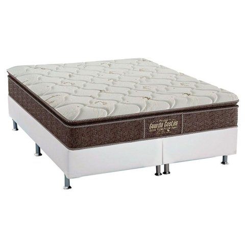 Cama Box Crc King +Colchão Anatômico Ortopédico Extra Firme Probel 193