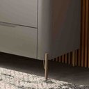 Ver imagem 2 de Cômoda Bend 3 Gavetas Luna-dourado Incolar