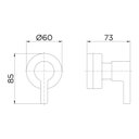 Ver imagem 2 de Acabamento para Registro Docol Chess 666206 para Base Deca 1-2", 3-4" e 1" Cromado