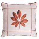 Ver imagem 2 de Kit 4 Capas Almofadas Linho Luxo Terracota 45x45cm