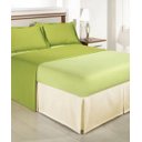 Ver imagem 1 de Saia Cama Dohler - Solteiro - Marfim