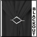 Ver imagem 5 de cortina pé direito blackout c/voal 5,00 x 4,30 Berlim preto