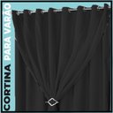 Ver imagem 4 de cortina pé direito blackout c/voal 5,00 x 4,30 Berlim preto