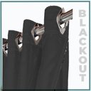Ver imagem 6 de cortina pé direito blackout c/voal 5,00 x 4,30 Berlim preto