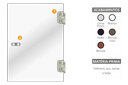 Ver imagem 5 de Kit 05 para Montagem Box de Abrir Automático V/a Cinza