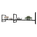 Ver imagem 3 de Nicho Industrial Suspenso para Cozinha - Prateleira Decorativa