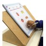 Prancheta Inclinável Montessoriana para Leitura e Desenho A4 - 2