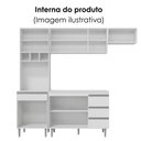Ver imagem 6 de Cozinha Modulada 10 P 4 G Andreia 240 Cm Preto Reajl Moveis