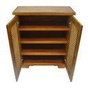 Ver imagem 4 de Sapateira Armário Prateleiras Multiuso Madeira Pinus Tingimento Mel 91,5x71x35cm - Tingimento Mel