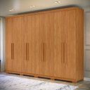 Ver imagem 1 de Guarda Roupa Casal 8 Portas 4 Gavetas Master New c/ Pés Cinamomo