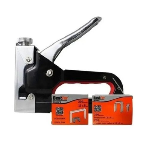 Grampeador Profissional Tapeceiro Madeira