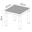 Ver imagem 3 de Mesa de Apoio Drops - Fendi