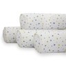 Kit Protetor de Berço 100% Algodão Percal 200 Fios Rolinho Moderninhos 08 Peças:triangles - 2