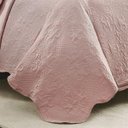 Ver imagem 3 de Colcha Matelassê - 150 Fios - Casal - com Porta Travesseiros - Milão - Rosa - Corttex