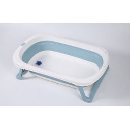 Banheira Dobrável e Portátil Pequena Azul Baby Pil - 2