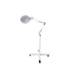 Lupa Articulada 10x Com Fixador Para Bancada 126 LEDs + Tripé - BCMED - 1
