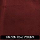 Ver imagem 5 de Poltrona Decorativa para Sala Industrial Kit 2 Kira K04 Veludo Vermelho - Mpozenato