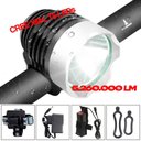 Ver imagem 1 de Farol Bike Monster Led Xm-l T6 Forte 5.260.000 Lm C/ Bateria Lorben