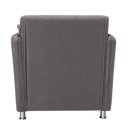 Ver imagem 4 de Sofá Cama Solteiro 1 Lugar 175cm Daiana Suede Chumbo Império Decor