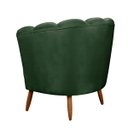 Ver imagem 6 de Poltrona Decorativa Ariel Petala com Pés de Madeira - Star Confort