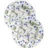 Jogo Pratos Sobremesa Lanche 10pçs 10 Pessoas Ana Alice 21cm - 1