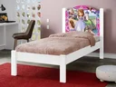 Ver imagem 1 de Cama Solteiro Adesivada Princesa 100% Mdf - Extrado Madeira - P/Colchão 188 x 88
