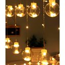 Ver imagem 5 de Pisca Cordão Varal Decorativo 12 Lâmpadas com Led Amarelo 3m