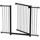 Ver imagem 1 de Grade Portão Pet Bebê Divisor Ambiente 95 Cm Preto