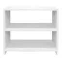 Ver imagem 1 de Sapateira Banco Basic Branca para Quarto Sala Hall - Decor