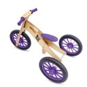 Ver imagem 2 de Triciclo 2 em 1 (vira bicicleta de Equilíbrio) Lenho Roxo