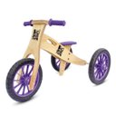 Ver imagem 1 de Triciclo 2 em 1 (vira bicicleta de Equilíbrio) Lenho Roxo