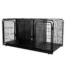 Ver imagem 2 de Canil Pet Mix Modular Triplo Superior Preto