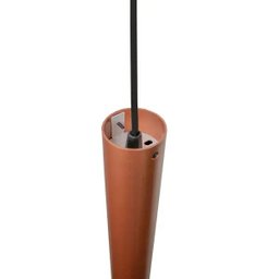 Kit 2 Pendente Tubo 50cm Gu10 Cobre para Bancada Cozinha Banheiro Quarto - 3
