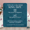 Ver imagem 7 de Cobredrom Grosso King Size 200 Fios Nyla Dupla Face Estampado Super Fofinho Avere:rose
