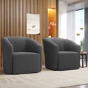 Ver imagem 2 de Poltrona Decorativa Orgânica Kit 2 Stella Max Bouclê D03 - D’Rossi