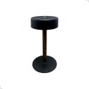 Ver imagem 1 de Luminária de Mesa Abajur Luna 3w Led Multicor 3k/4k/6k Touch Preto