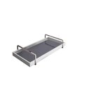 Ver imagem 4 de Bandeja Decorativa Espelhada Off White para Servir com Alça Prata